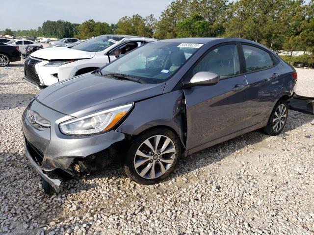 HYUNDAI ACCENT SE 2016 with VIN KMHCU4AE8GU099748 - Photo from auction