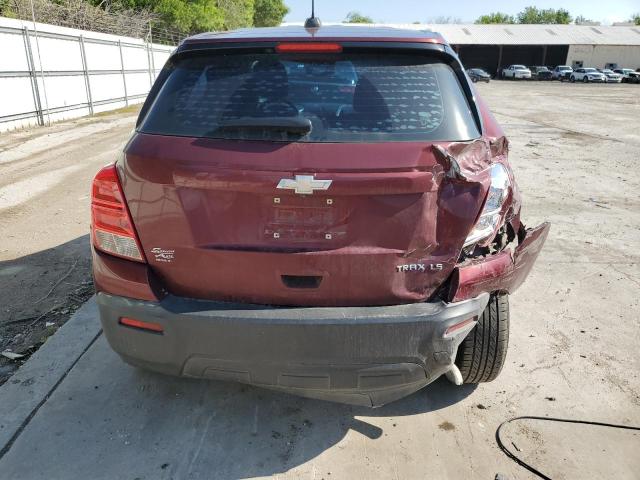 Photo 6 from auction – 2016 CHEVROLET TRAX LS with VIN 3GNCJKSB8GL249042