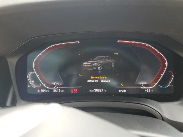 Photo 9 from auction – 2021 BMW 330I with VIN 3MW5R1J04M8B49200