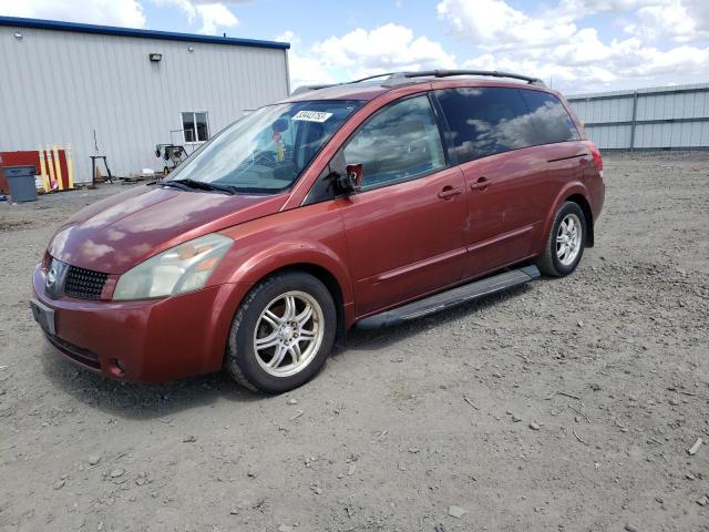 NISSAN QUEST S 2004 with VIN 5N1BV28U54N335708 - Photo from auction