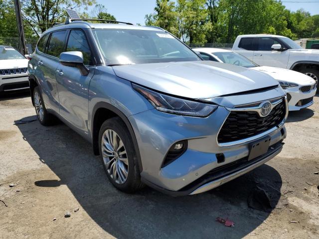 Photo 4 from auction – 2020 TOYOTA HIGHLANDER with VIN 5TDEBRCHXLS009313