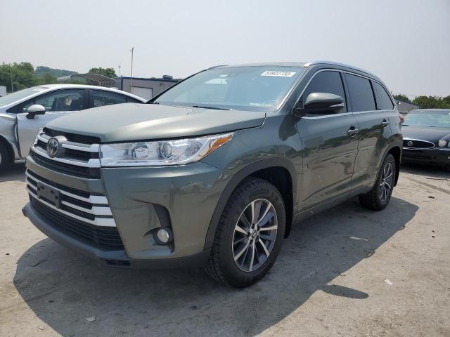 TOYOTA HIGHLANDER 2017 with VIN 5TDJZRFHXHS384227 - Photo from auction