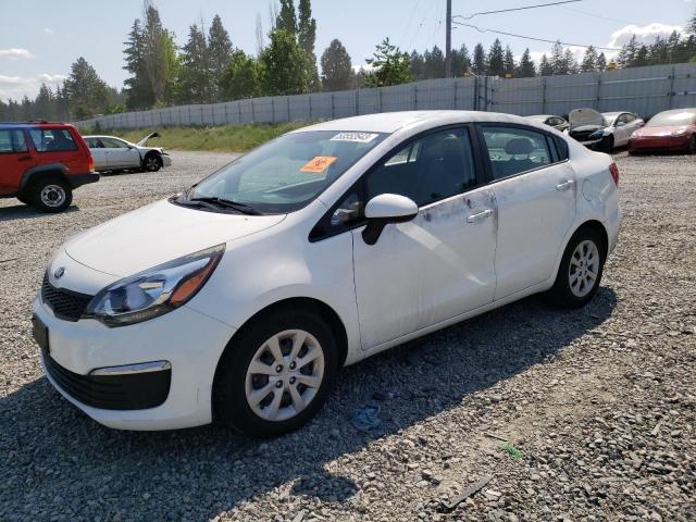 KIA RIO LX 2017 with VIN KNADM4A34H6015385 - Photo from auction