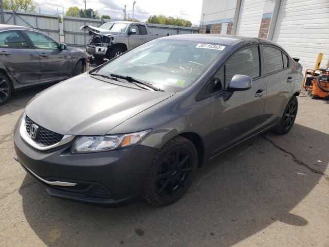 HONDA CIVIC LX 2013 with VIN 2HGFB2F57DH597914 - Photo from auction