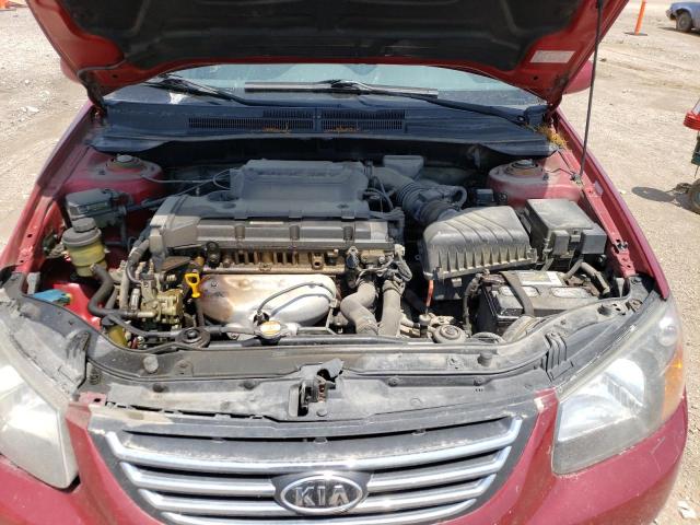 Photo 11 from auction – 2009 KIA SPECTRA EX with VIN KNAFE221195658372