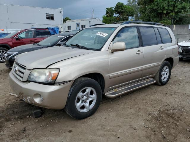 TOYOTA HIGHLANDER 2006 with VIN JTEGD21A460148453 - Photo from auction