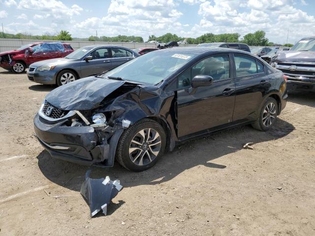 HONDA CIVIC EX 2015 with VIN 19XFB2F83FE070203 - Photo from auction
