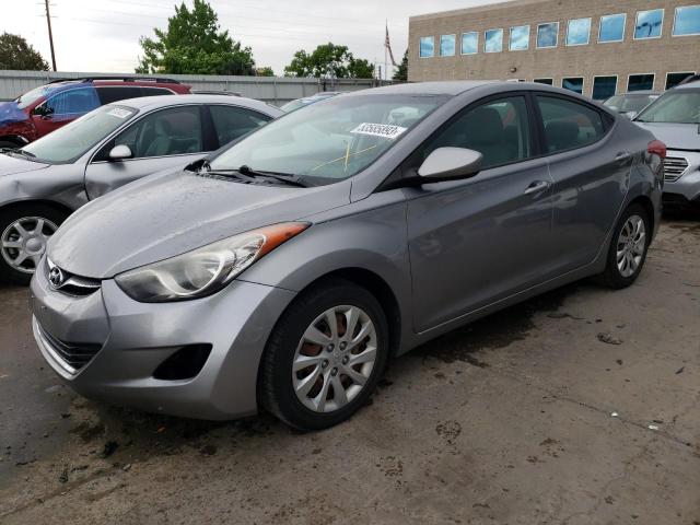 HYUNDAI ELANTRA GL 2012 with VIN KMHDH4AE4CU399855 - Photo from auction