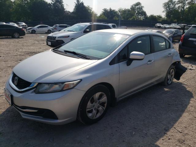 HONDA CIVIC LX 2014 with VIN 19XFB2F59EE061462 - Photo from auction