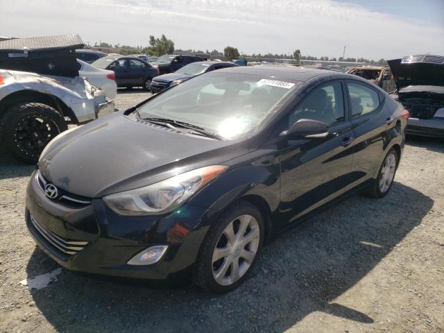 HYUNDAI ELANTRA GL 2011 with VIN 5NPDH4AE4BH051776 - Photo from auction