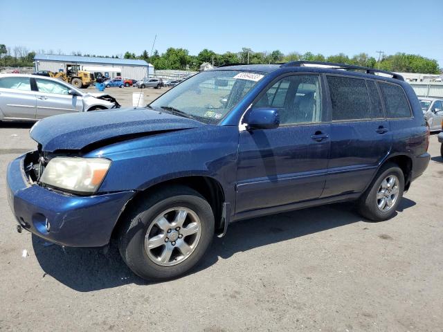 TOYOTA HIGHLANDER 2005 with VIN JTEEP21A250078738 - Photo from auction