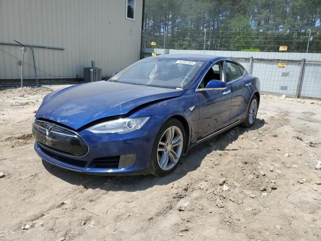 TESLA MODEL S 2015 with VIN 5YJSA1E22FF118339 - Photo from auction