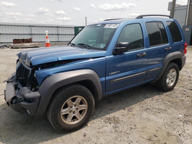 JEEP LIBERTY SP 2004 with VIN 1J4GL48K14W106523 - Photo from auction