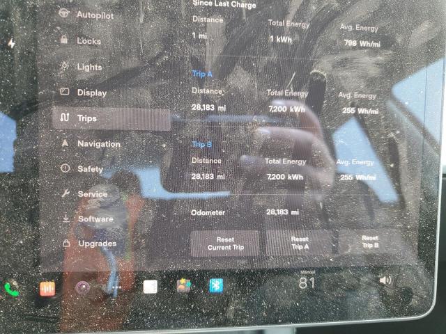 Photo 9 from auction – 2022 TESLA MODEL 3 with VIN 5YJ3E1EA2NF189023