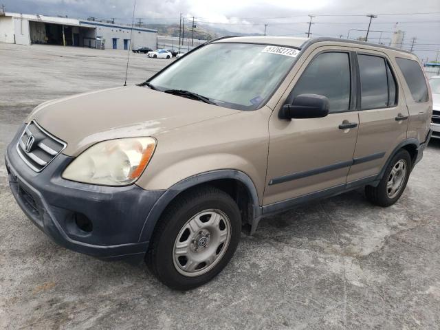 HONDA CR-V LX 2005 with VIN JHLRD68525C015705 - Photo from auction