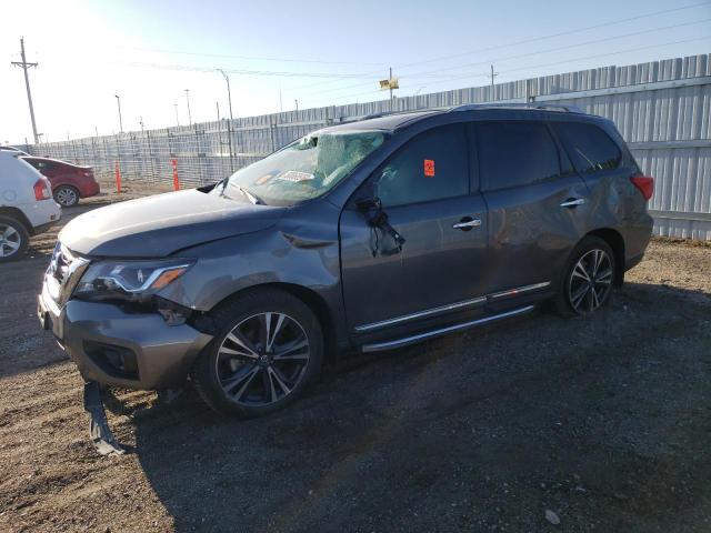 NISSAN PATHFINDER 2019 with VIN 5N1DR2MM8KC631818 - Photo from auction