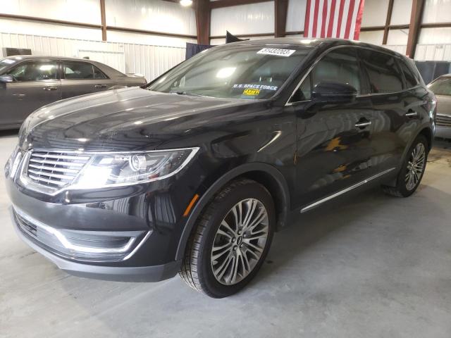 LINCOLN MKX RESERV 2016 with VIN 2LMPJ6LRXGBL87948 - Photo from auction