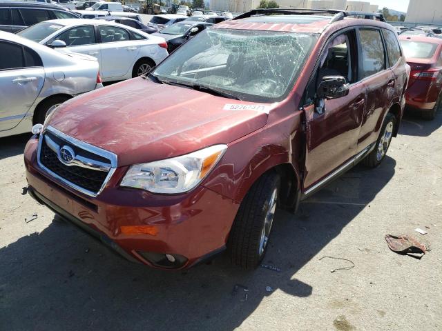 SUBARU FORESTER 2 2015 with VIN JF2SJAWC4FH411748 - Photo from auction
