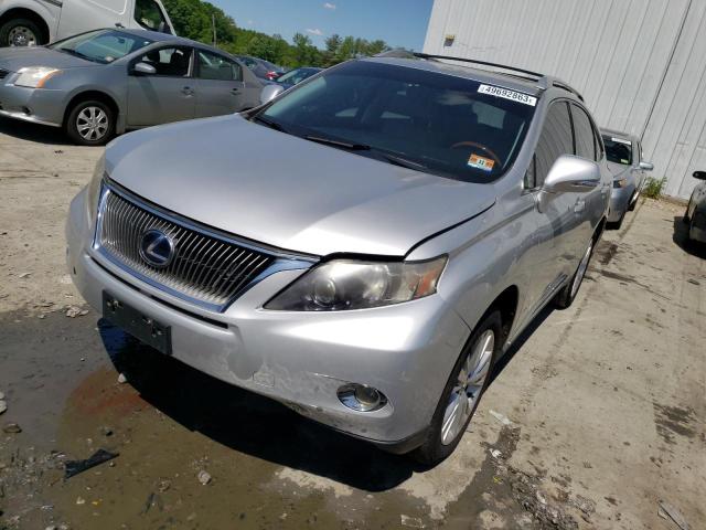 LEXUS RX 450 2010 with VIN JTJBC1BA7A2402743 - Photo from auction