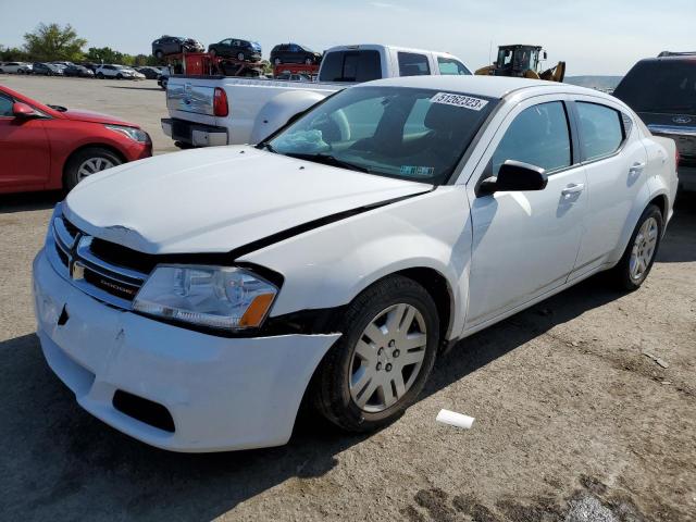 DODGE AVENGER SE 2013 with VIN 1C3CDZAB9DN702448 - Photo from auction