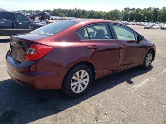 Photo 3 from auction – 2012 HONDA CIVIC LX with VIN 19XFB2F57CE075826