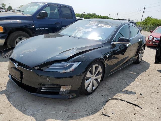 TESLA MODEL S 2020 with VIN 5YJSA1E22LF416093 - Photo from auction