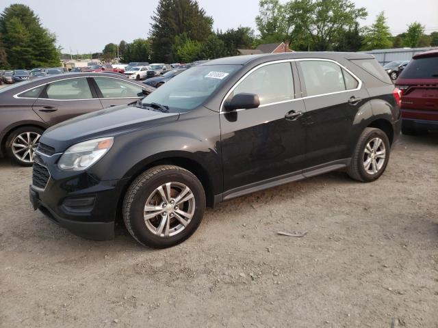 CHEVROLET EQUINOX LS 2017 with VIN 2GNALBEK0H1528159 - Photo from auction