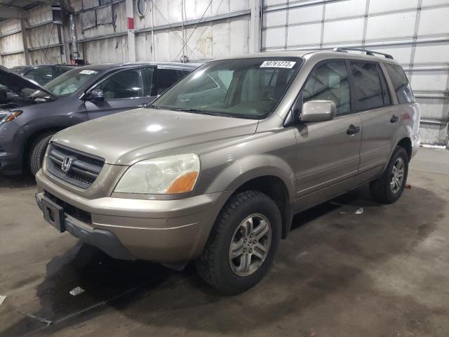 HONDA PILOT EXL 2003 with VIN 2HKYF18673H621033 - Photo from auction