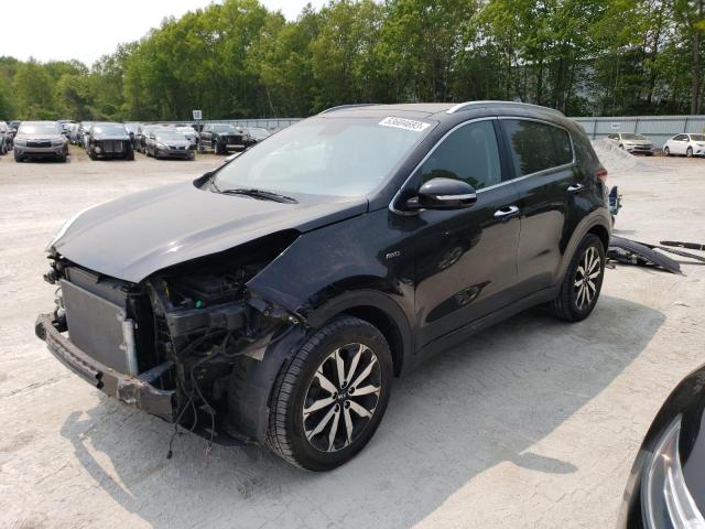 KIA SPORTAGE E 2017 with VIN KNDPNCAC8H7286239 - Photo from auction