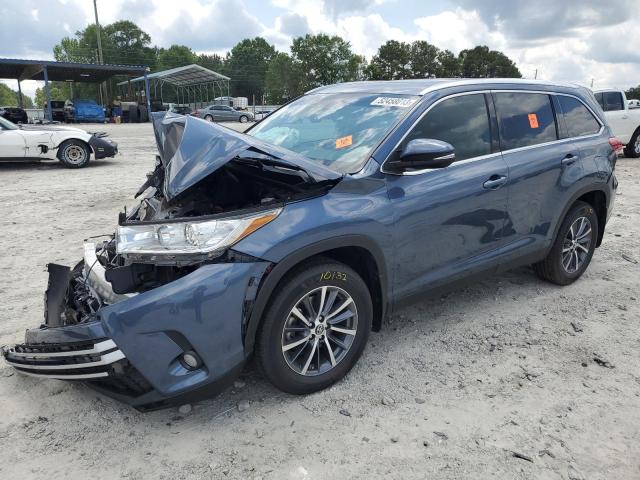 Photo 1 from auction – 2019 TOYOTA HIGHLANDER with VIN 5TDKZRFH1KS331220