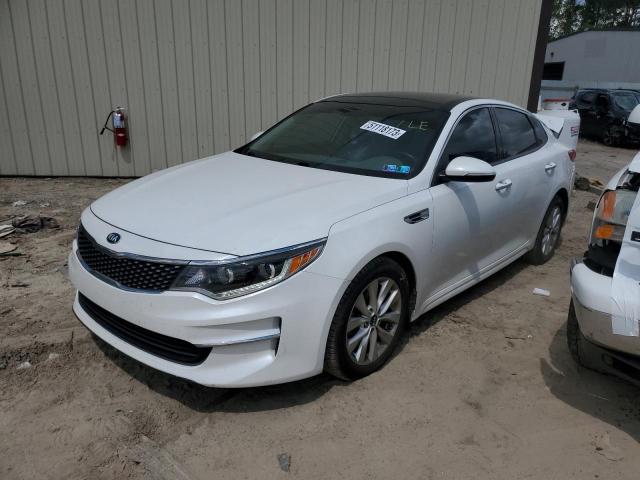 KIA OPTIMA EX 2016 with VIN 5XXGU4L38GG004046 - Photo from auction