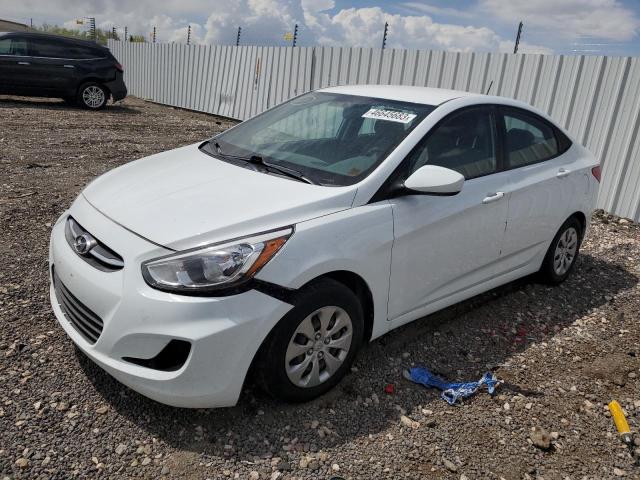 HYUNDAI ACCENT SE 2017 with VIN KMHCT4AEXHU196194 - Photo from auction