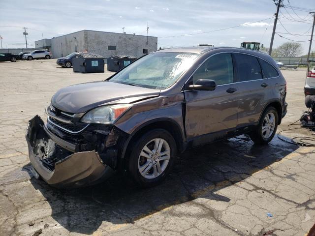 HONDA CR-V EX 2011 with VIN 5J6RE4H58BL024476 - Photo from auction