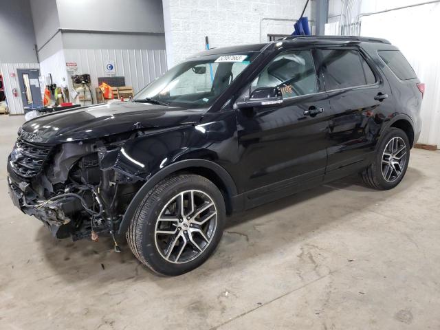 FORD EXPLORER S 2016 with VIN 1FM5K8GT4GGC40793 - Photo from auction