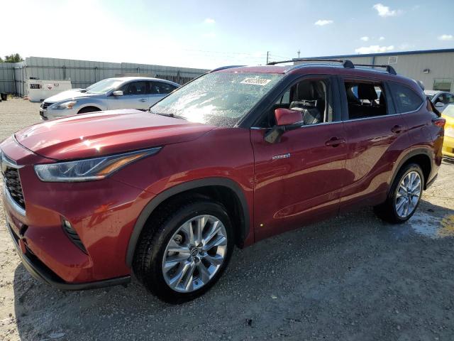 Photo 1 from auction – 2021 TOYOTA HIGHLANDER with VIN 5TDYARAH3MS505543