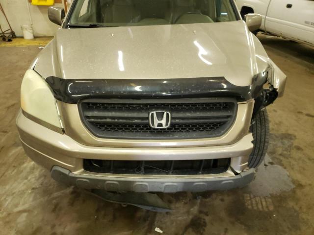 Photo 12 from auction – 2004 HONDA PILOT EXL with VIN 2HKYF18554H600769