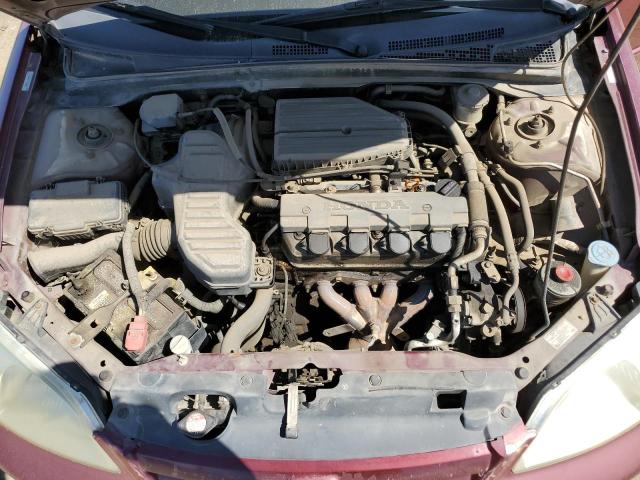 Photo 11 from auction – 2003 HONDA CIVIC LX with VIN 2HGES16513H522422