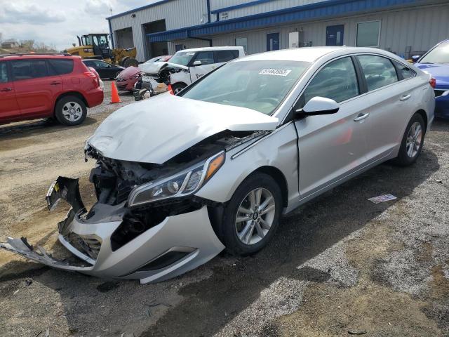 HYUNDAI SONATA SE 2017 with VIN 5NPE24AF8HH522514 - Photo from auction