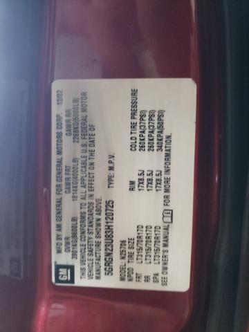 Photo 14 from auction – 2003 HUMMER H2 with VIN 5GRGN23U83H120725