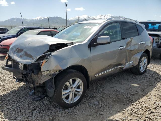 NISSAN ROGUE S 2012 with VIN JN8AS5MV5CW350845 - Photo from auction