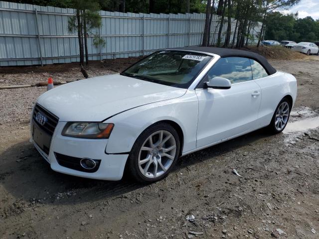 AUDI A5 PREMIUM 2011 with VIN WAUAFAFH0BN015431 - Photo from auction