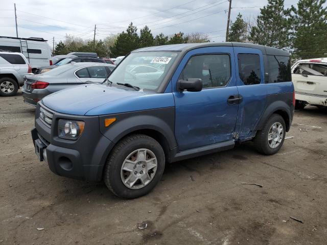 HONDA ELEMENT LX 2008 with VIN 5J6YH283X8L007080 - Photo from auction