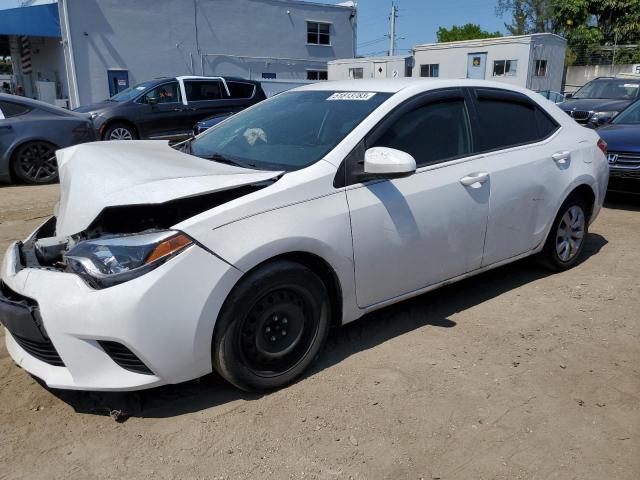 TOYOTA COROLLA L 2014 with VIN 2T1BURHE8EC202695 - Photo from auction