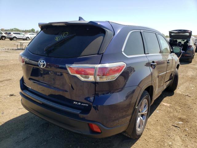 Photo 3 from auction – 2015 TOYOTA HIGHLANDER with VIN 5TDJKRFH5FS204704