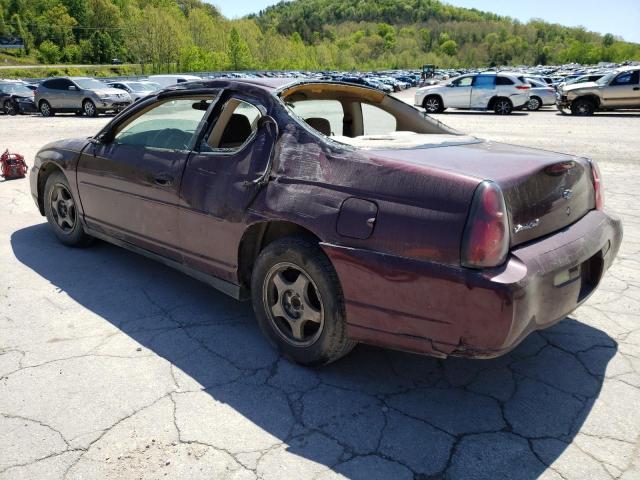 Photo 2 from auction – 2004 CHEVROLET MONTE CARL with VIN 2G1WW12E449376471