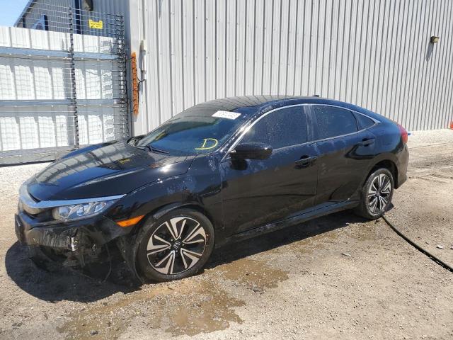 HONDA CIVIC EX 2018 with VIN JHMFC1F3XJX020336 - Photo from auction
