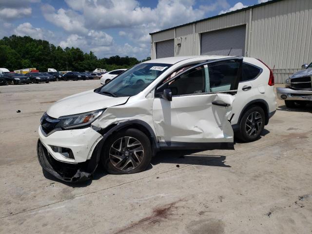 HONDA CR-V SE 2016 with VIN 5J6RM3H44GL027600 - Photo from auction