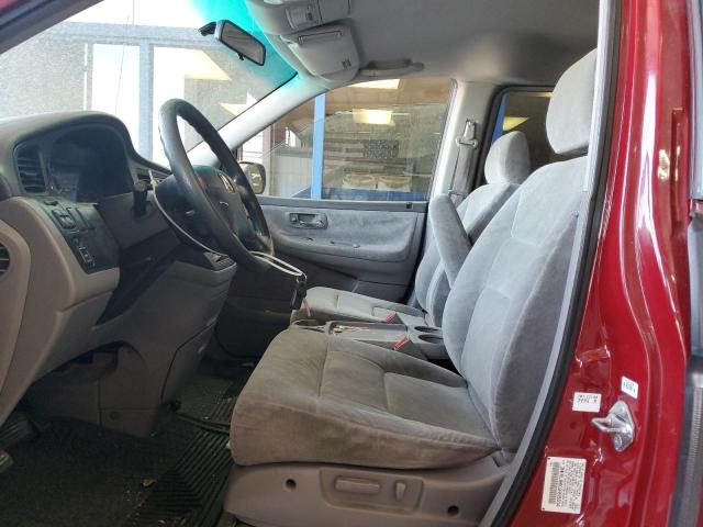 Photo 7 from auction – 2002 HONDA ODYSSEY EX with VIN 2HKRL18602H515504