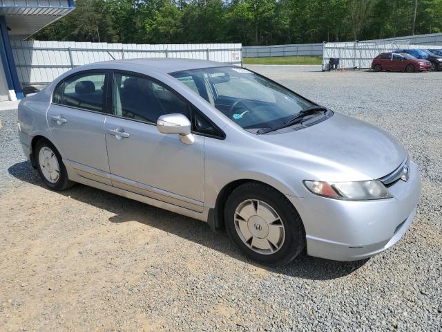 Photo 4 from auction – 2006 HONDA CIVIC HYBR with VIN JHMFA36296S017585