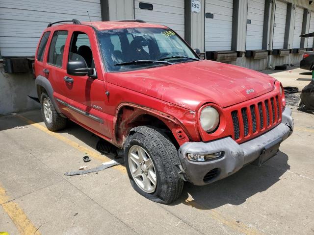 Photo 4 from auction – 2004 JEEP LIBERTY SP with VIN 1J4GL48KX4W303979
